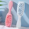 Scalp Massager Shampoo Brush Scalp Exfoliator for Dandruff Silicone Hair Scrubber for Women Men Non-slip Long Handle Hair Shower Comb Brush