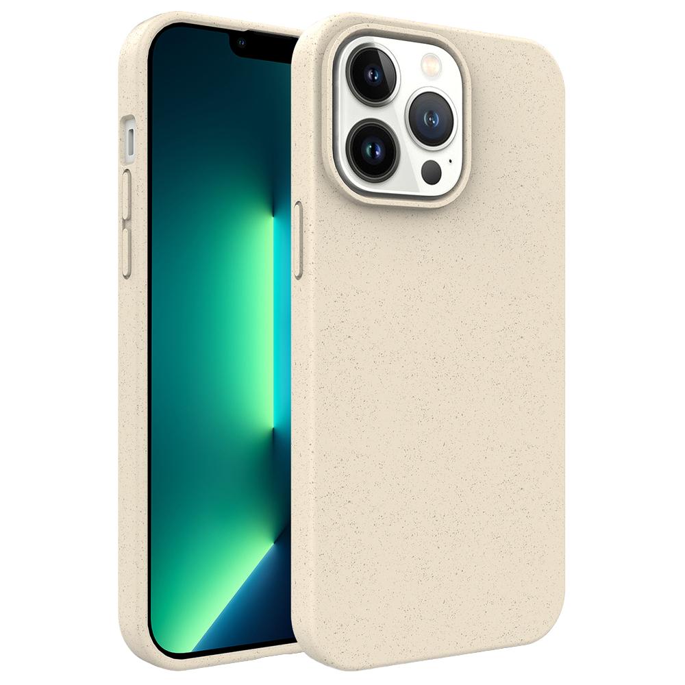 Заводская Экологичная Пшеничная Солома для Чехла iPhone 16 Pro Max 15 14 Pro Биоразлагаемый Переработанный Экологичный Чехол для Телефона