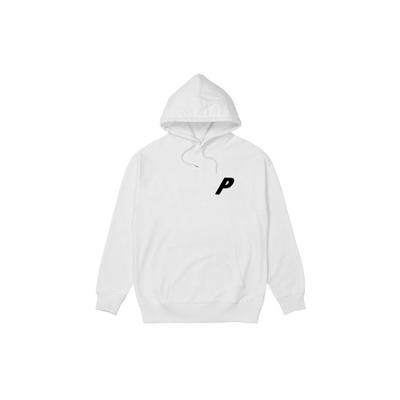 Palace Толстовка из три-шенилла с треугольным логотипом на спине, мужской топ, белый PAL-FW21-457