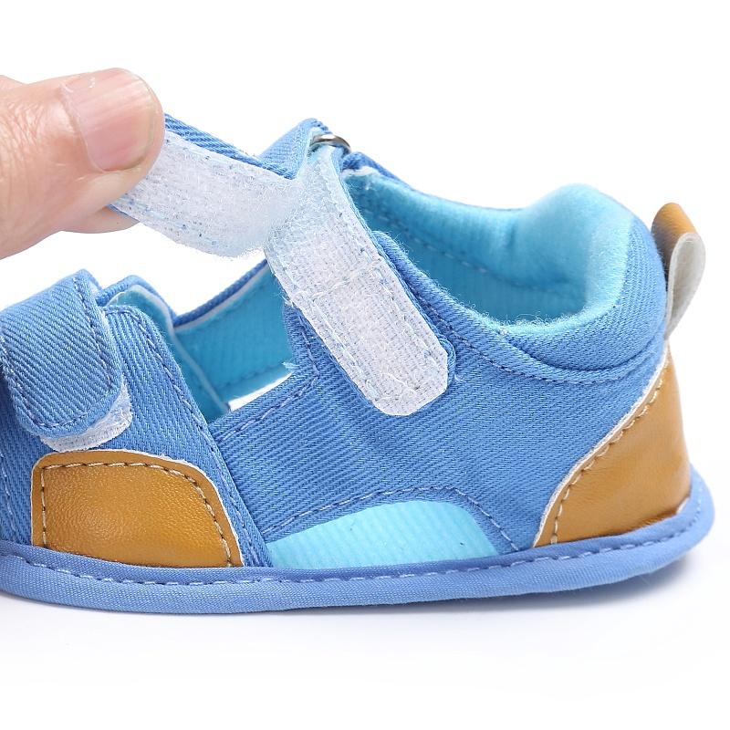 Baby Girls Boy Sandals Shoes Casual Cotton Bottom Anti-Slip Footwear Summer Soft Toddler
