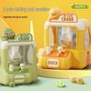 Kids' Claw Machine: Cartoon Gashapon Toy with Doll Clip Game for Fun Pretend Play.
