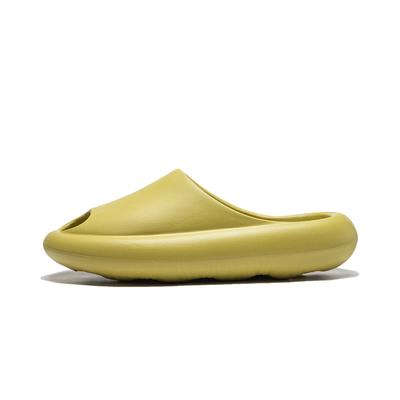 Li Ning SLIDE Бесшумные шлепанцы-слайдеры Унисекс Оливково-желто-зеленые AZSU003-3