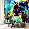 Wallpaper Black Panther Abstraction