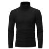 Men's Warm T-shirt Long Sleeved Warm Top Winter Sweater Warm Sports Shirt Casual Underwear High Neck Shirt Sports Top Sports Shirt