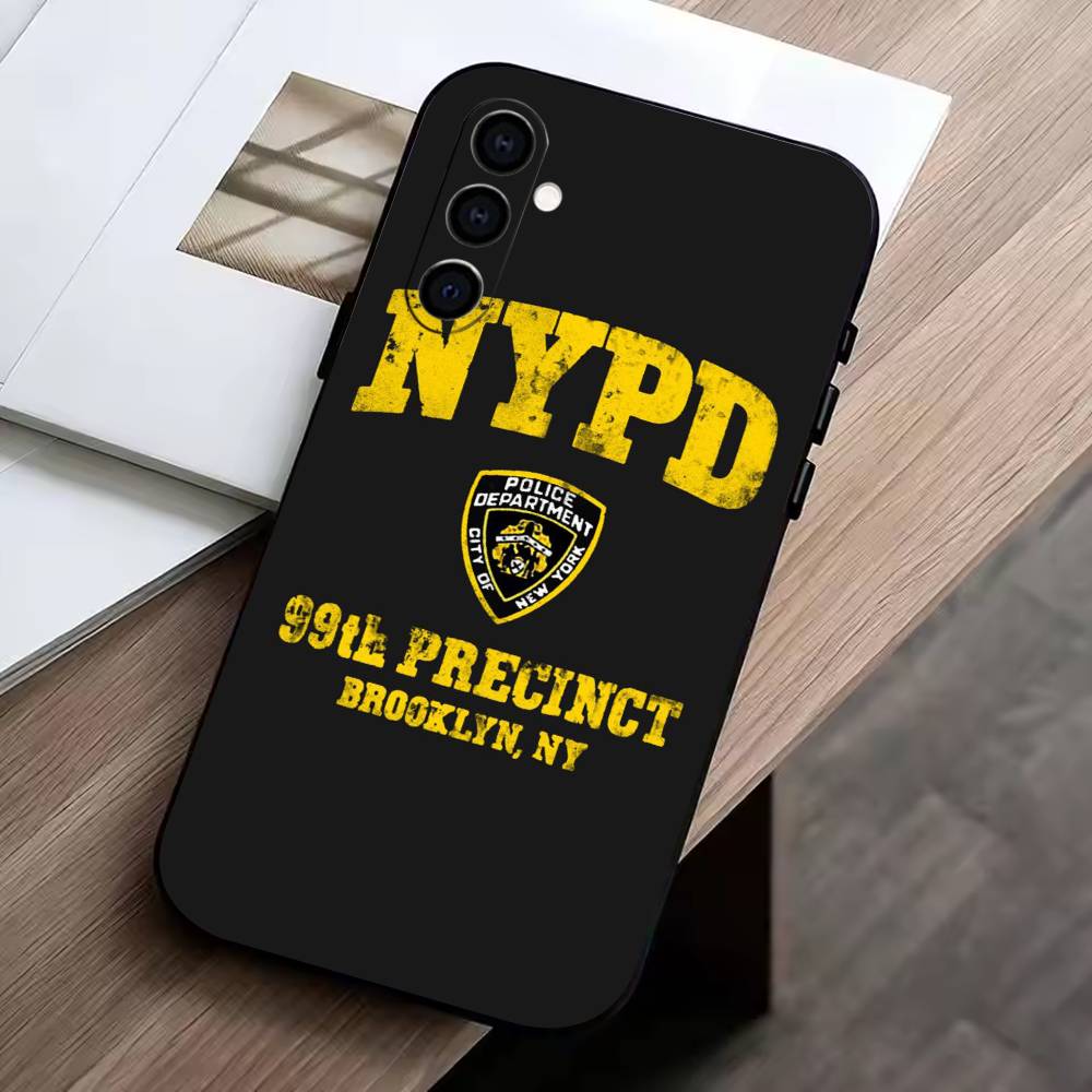 B-Brooklyn Nine 99 Phone Case For Samsung Galaxy A73,A72,A71,A70,A53,A52,A51,Soft Silicone Black Cover