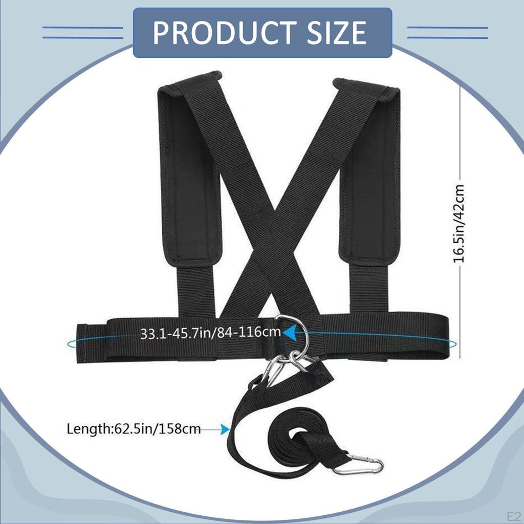 Сани Упряжь Физическая Тренировка Канат Сопротивления Фитнес, Мягкая, Тренировка