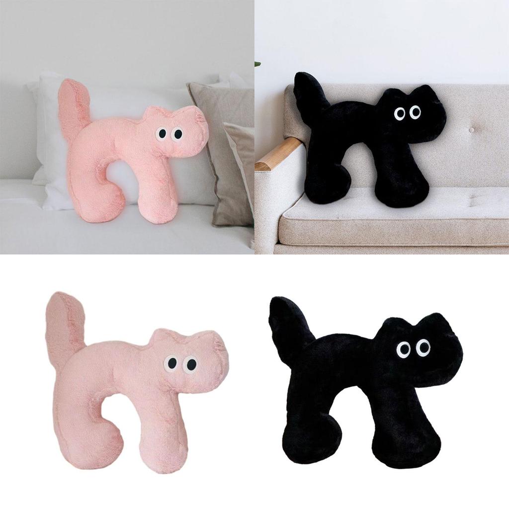 Lovely Plush Toy Stuffed Animal Decorative Ornaments Early Education Toy Cushion Throw Pillow for Study Bedroom Party Favor