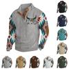 Men's Standing Collar Sweatshirt Is Outdoor Casual Sweaters Tops