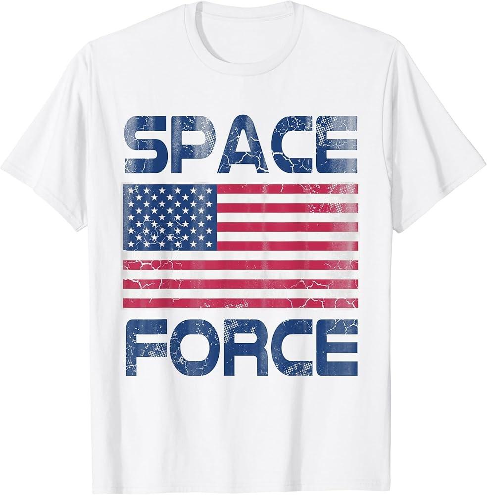 Space Force USA Trump America Science Astronaut TShirt Unisex T-Shirt