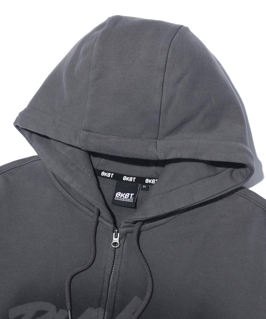 Худи на молнии Bunkerbuster Gradient Oversized Mq1Tu059_Угольный