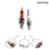 A7TC Racing 3 Electrode Spark Plug for 50cc 110cc 125cc 150cc Atv Scooter Dirt Bike Go Kart