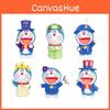 Pvc Model Doraemon Pack With Assembly For Office Desk Decor And Giving Gift