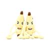 Adorable Banana Plush Keychain Cute Long-legged Stuffed Toy For Bags And Keys