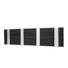 Foldable Wall Hook Aluminum Alloy Space Saving Black Screw Fixed for RV Yacht Ship Wardrobe Hat Scarf Key Wallet Bag