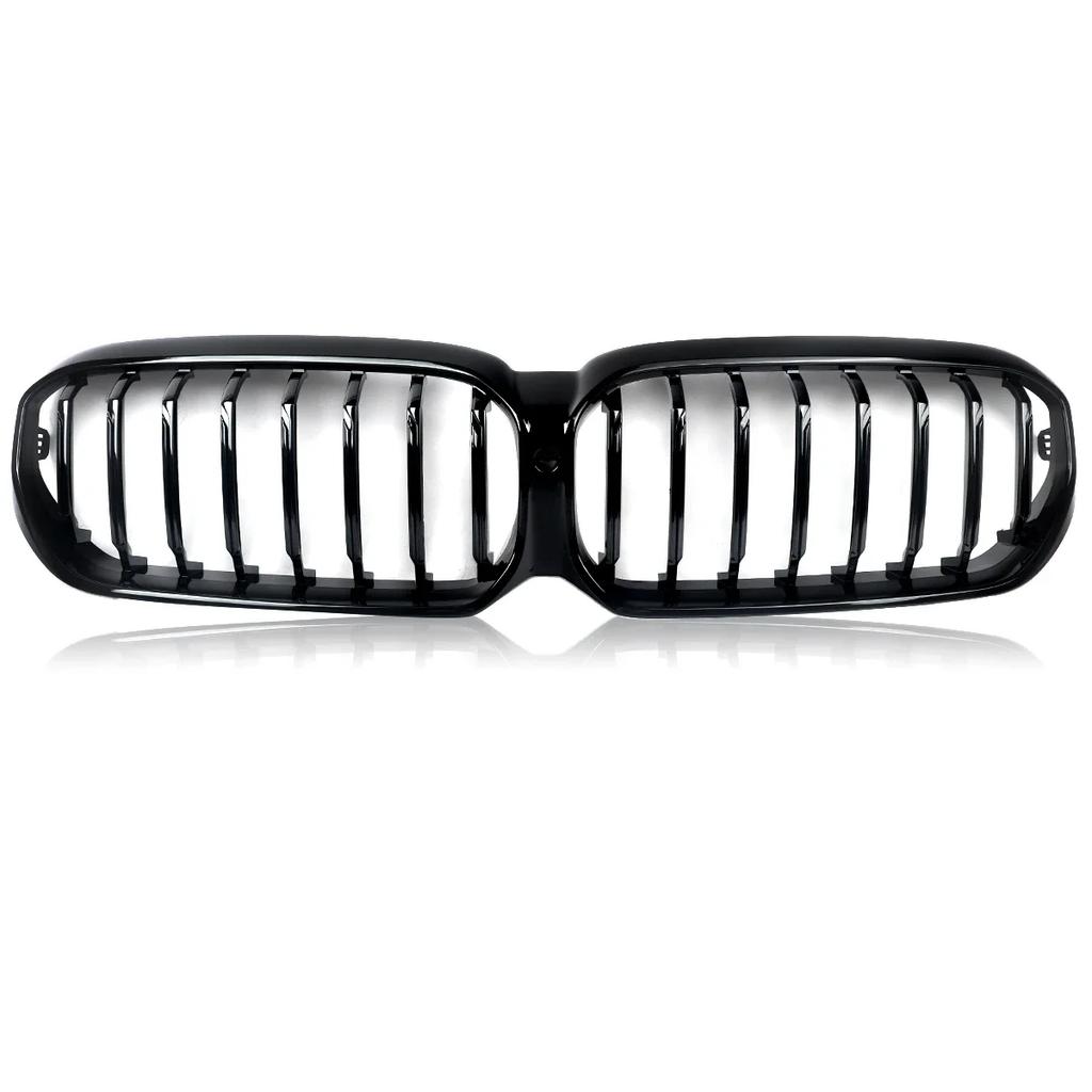 Glossy Black Front Bumper Kidney Grille Grill For BMW G30 G31 5 Series 2021-2023 FY6