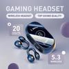 CLIP-ON HEADSET: Mini Wireless Headphones with Universal Mobile Phone Control and Voice Health Features, Compatible with All Smartphones