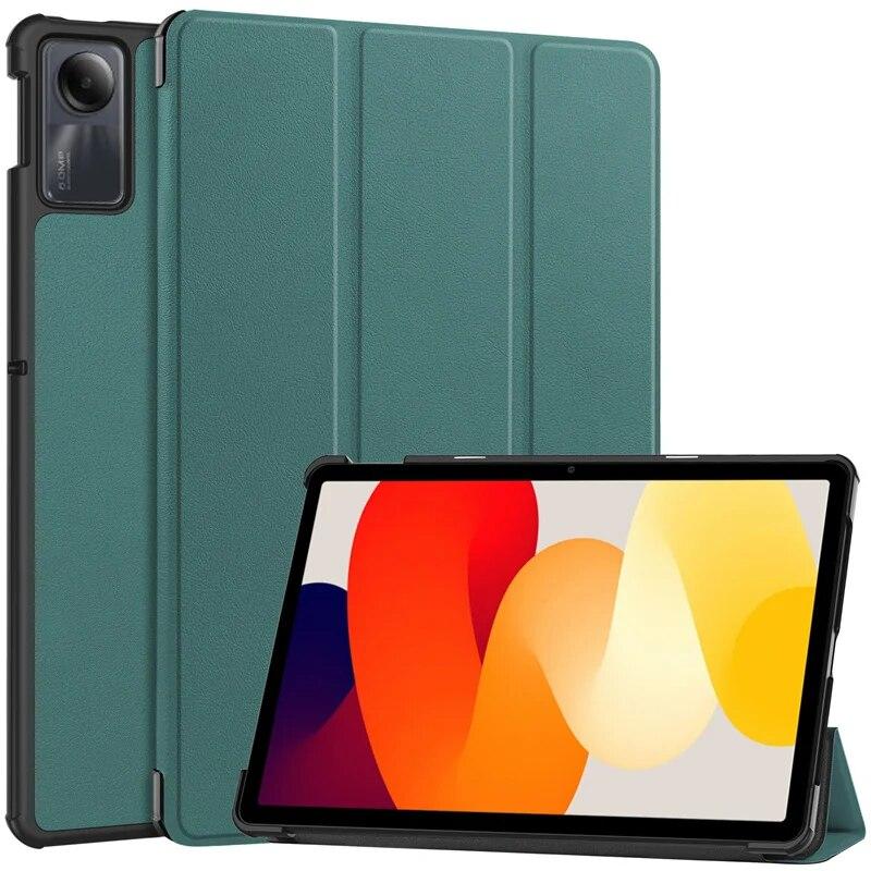 Роскошный кожаный чехол для сна для Xiaomi 5/6 Pro, чехол Redmi Pad SE 11, 10,6 дюйма, 2023, противоударный защитный чехол с магнитной подставкой