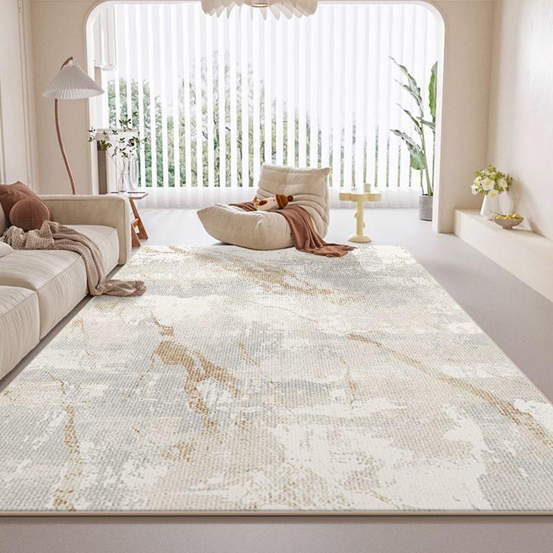 Luxury Abstract Style Carpet for Living Room High-end Home Decor Large Area Rug Non-slip Bedroom Bedside Mats Customizable Tapis
