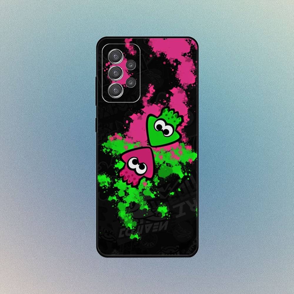 Game S-Splatoon 3 Phone Case For Samsung S25,S24,S21,S22,S23,S30,Ultra,S20,Plus,Fe,Lite,Note,10,9,5G Black Cover