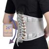Breathable Lumbar Support Belt With 5 Reinforced Support PlatesAdjustable Back Brace Waist Trainer For HerniatedDisc Protection