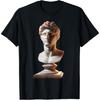Ancient Art History Roman Greek Sculpture Bust T-Shirt(1)