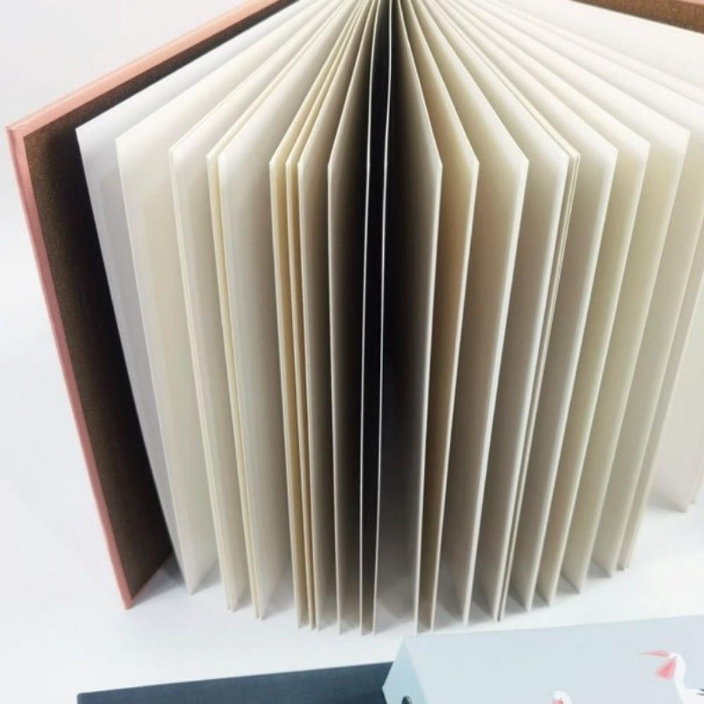 8.94x9.25x1.18in Self Adhesive Photo Album Writable Inner Page Pressed Flower Notebook For Travel