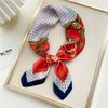 Fashion Decoration Scarf Hairband Tie Hair 70 Small Square Scarf Silk Scarf Women'S Spring And Autumn Versatile Small Scarf Professional Scarf
