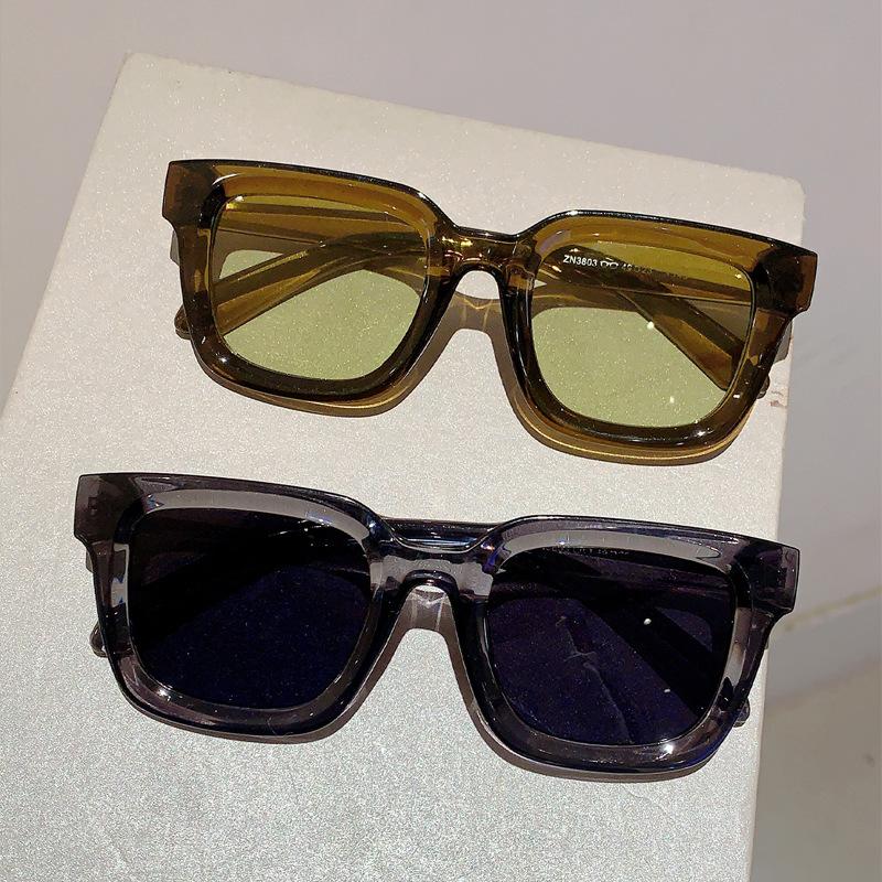 Роскошный брендовый дизайнер, классические винтажные квадратные солнцезащитные очки для женщин и мужчин, оливково-зеленые солнцезащитные очки, трендовые панк-популярные солнцезащитные очки для путешествий