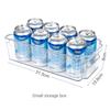 Storage Basket Storage Fridge Bins - Refrigerator Organizer Bins for Fridge Freezer Pantry And Kitchen Set Stackable