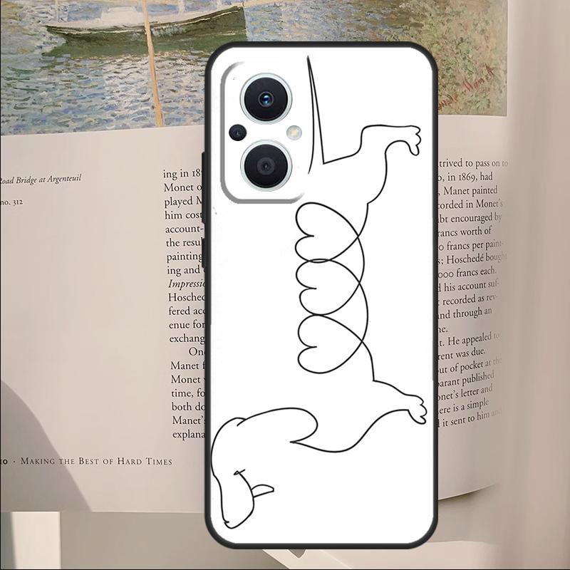 Dachshund Dog For OPPO Reno 8T 4Z 5Z 2Z 3 4 5 6 7 8 Lite Case For OPPO Find X5 Lite X2 X3 Neo X6 Pro