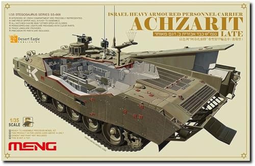 Meng Model 1/35 Израильская тяжелая бронетехника Achzarit Поздняя модель MENSS-008 Пластиковая модель