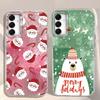 С Рождеством Санта Клаус Лось Чехол для телефона для Samsung Galaxy A16 A55 A07 A17 A56 A36 A26 A53 A06 A14 A24 A34 A54 A15 A12 Чехол