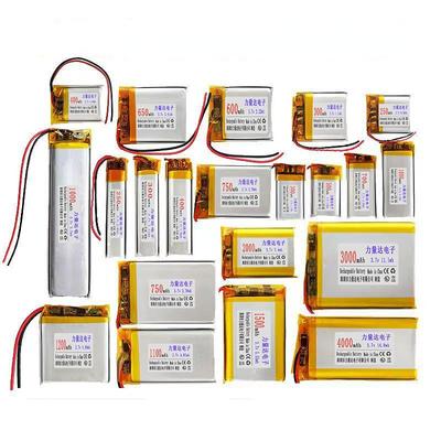 Литий-ионная аккумуляторная батарея 3,7 В, литий-полимерная аккумуляторная батарея для вентилятора DVR, динамика