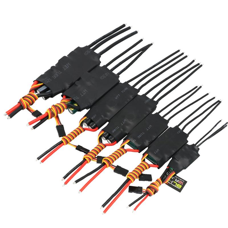 BLHeli 12A 20A 30A 40A 50A 60A 80A Bidirectional Brushless ESC High Power Waterproof for RC Pneumatic Underwater Propeller