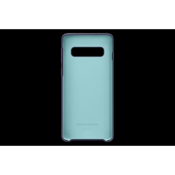 Samsung coque silicone s10 ultra fine - bleu marine