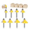 8mm Shank 45 Degree Bevel Router Bit Woodworking Milling Cutter Trimming Machine Engraving Machine Cutter Woodworking Tools