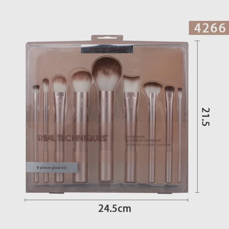 RT Series 4266 Makeup Brush Set - Includes Soft Loose Powder, Blush, and Eyeshadow Brushes