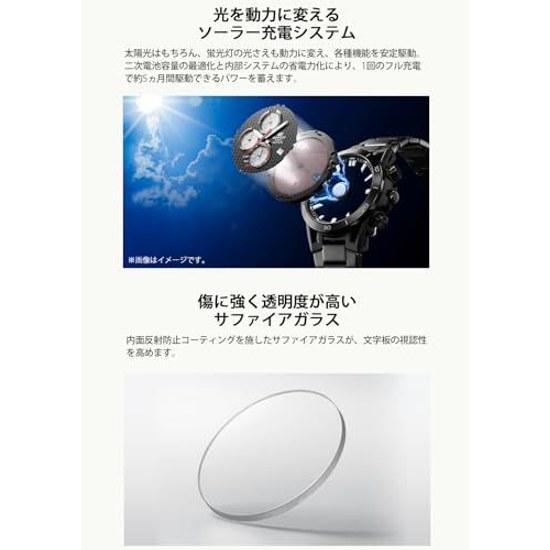 Мужские наручные часы Casio Edifice SOSPENSIONE с солнечной зарядкой, сапфировым стеклом EFS-S640PB-1AJF, черные с желтым