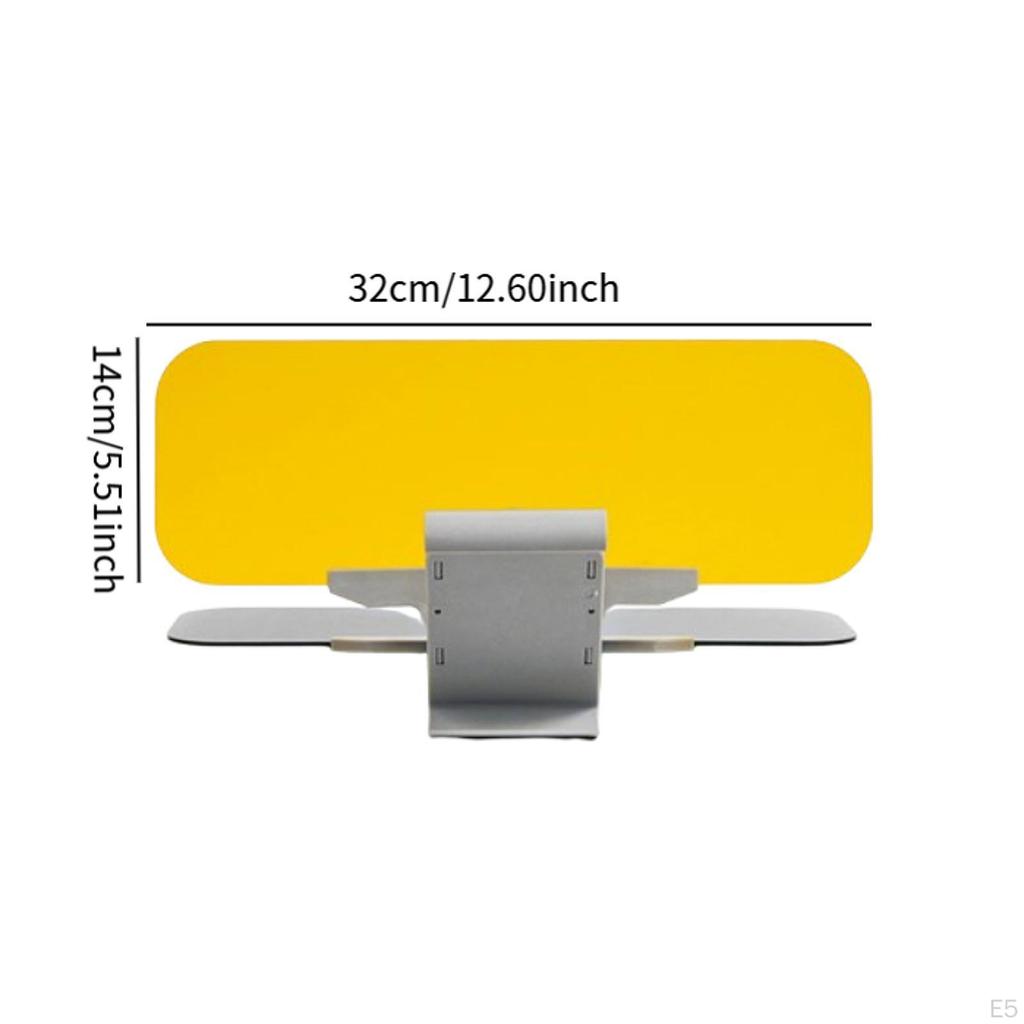 Car Sun Visor Accessory for Day and Night Adjustable Folding Practical Extender Windshield