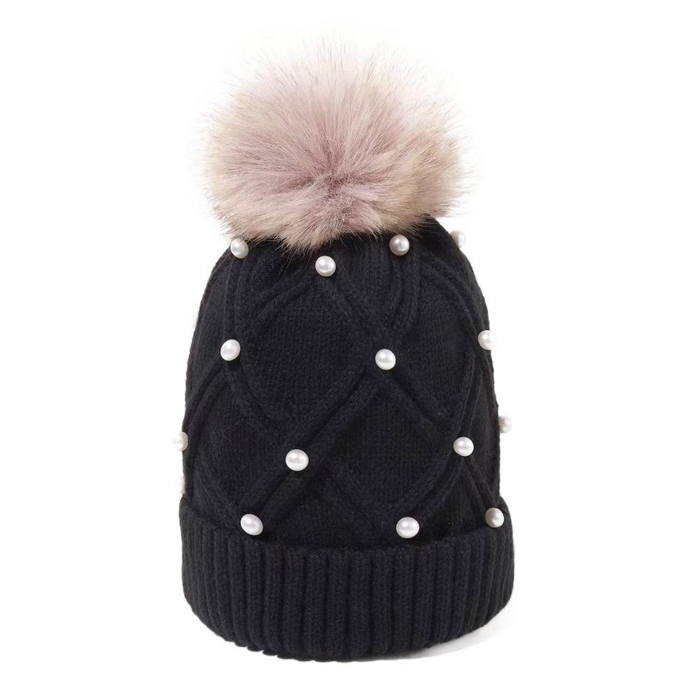 Толстая фланелевая теплая женская шапка с отворотом, холодная шапка, милая шерстяная шапка, женская