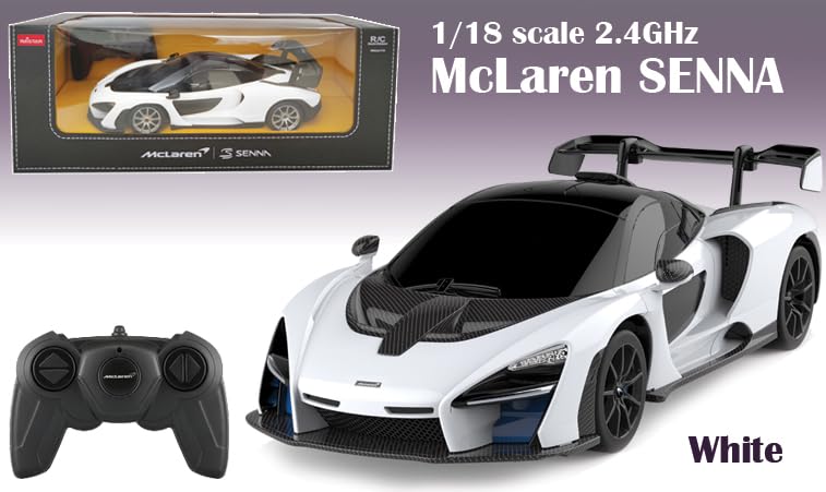 DOYUSHA 2,4 ГГц 1/18 McLaren Senna Белый Электрический Радиоуправляемый № 96300WHITE