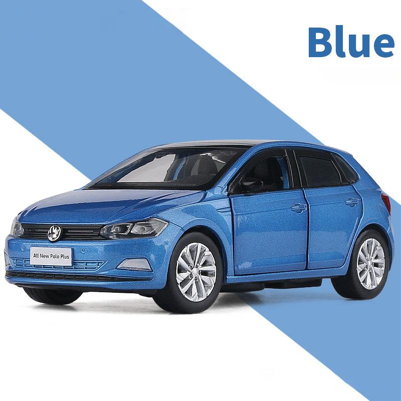 1/32 Polo Alloy Die Cast Toy Car Model Sound and Light Children's Toy Collectibles Birthday Gift
