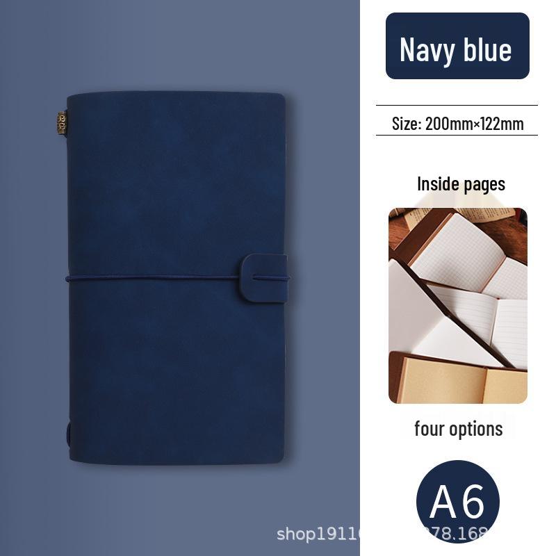 Винтажный дорожный журнал на разъемных листах - Мягкая обложка, Дневник-блокнот со штампованным переплетом