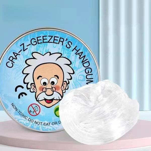 Сенсорная игрушка-слайм для снятия стресса - Многоразовый упругий кристаллический пластилин, Цветная глина, Ручная лепка DIY-грязь для концентрации и расслабления детей