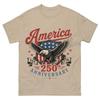 Футболка Comfort Colors к 250-летию США, футболка 250-летие Америки, размеры S-5XL.