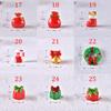 1PC Gifts Santa Claus Miniatures Christmas Tree Resin Figurines Snowman Fairy Garden Decor