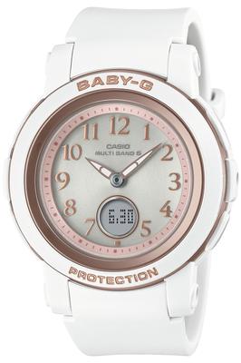 Часы Babygie с радио на солнечных батареях белые [Casio] [] BGA-2900AF-7AJF женские