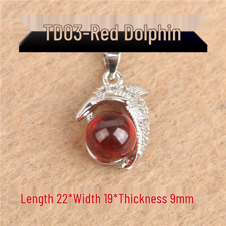 Подвеска-животное из тайского серебра S925 с цирконами для изготовления украшений своими руками