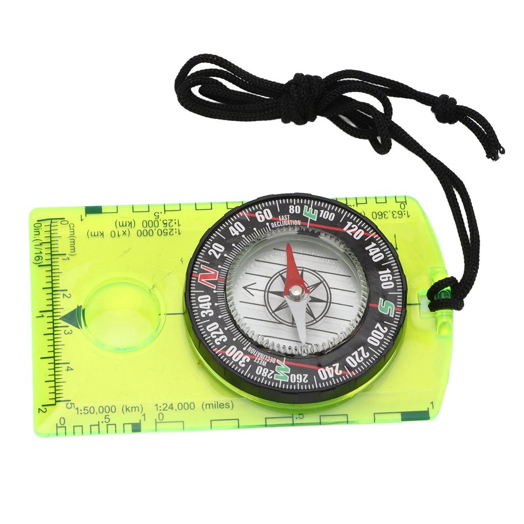DC361 Map Reading Compass Lightweight Orienteering Compass for Hiking Backpacking