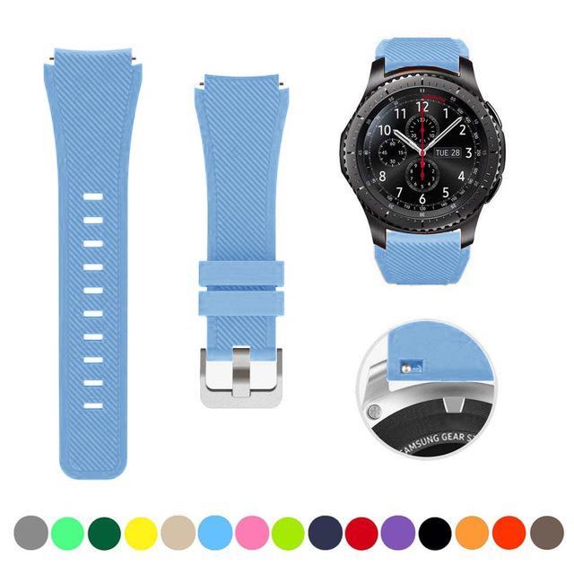 Классический силиконовый ремешок для умных часов 20 мм 22 мм для Xiaomi Watch S1 Pro/глобальная версия ремешки для часов для Mi S1 Active/браслет MiBro Color-Lite
